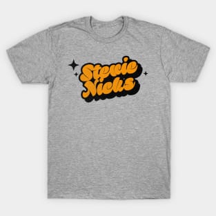 Stevie Nicks - Retro Classic Typography Style T-Shirt